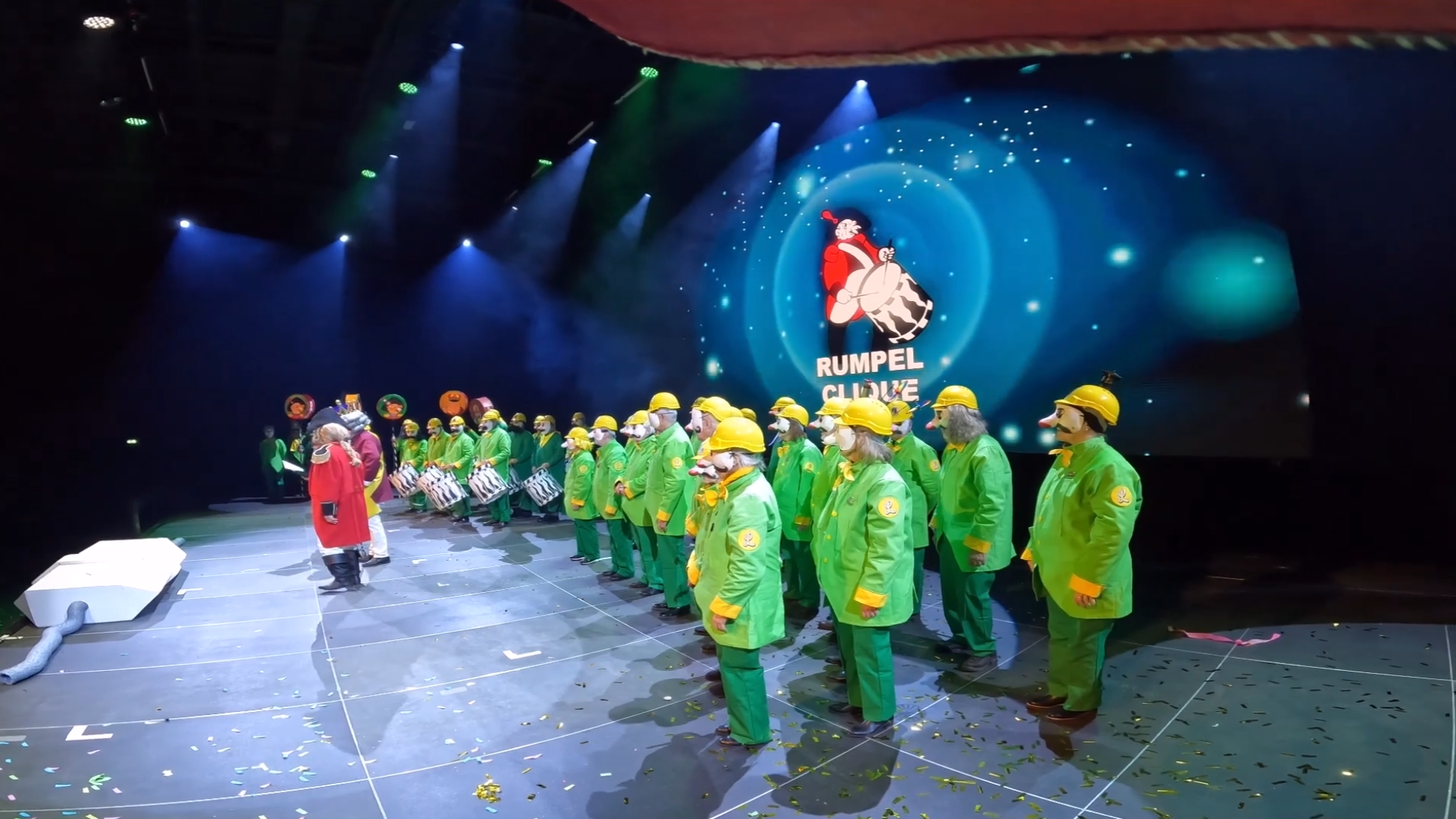 Bühnenbild Rumpelclique am Drummeli